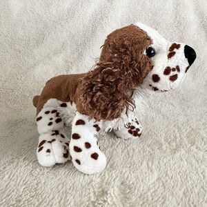Ganz Webkinz Springer Spaniel Dog Puppy Plush Stuffed Animal HM170 No Code